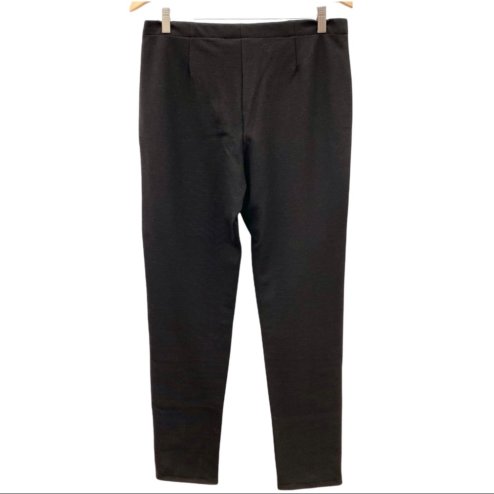 J. JILL Viscose Blend Stretch Skinny Pants in Chocolate Brown